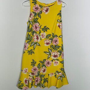 Bright Yellow Sleeveless Sundress